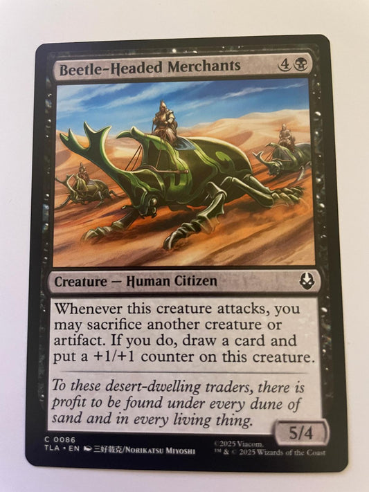 Beetle-Headed Merchants 86 Avatar: The Last Airbender Magic: The Gathering NM