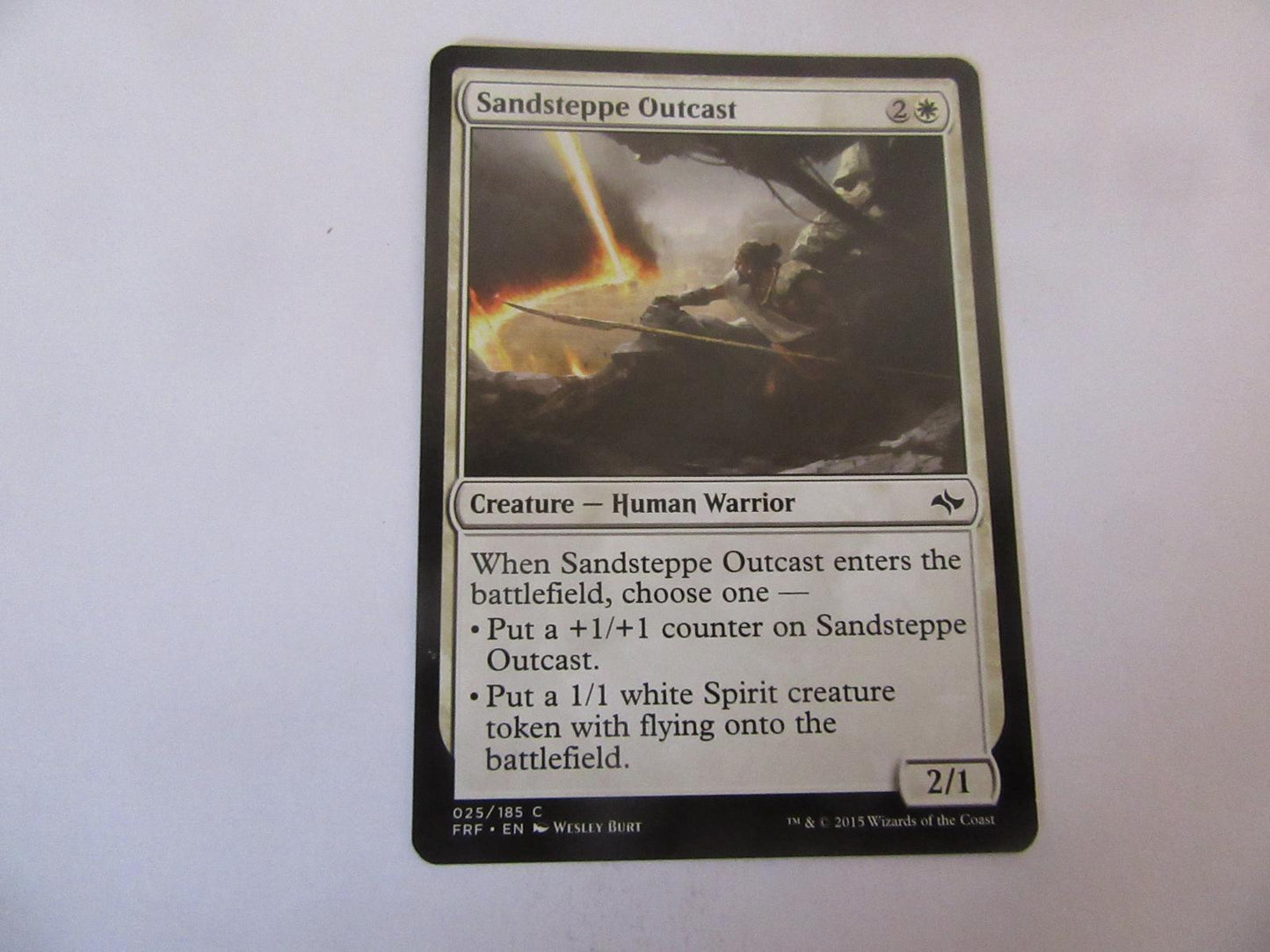 Sandsteppe Outcast 25 Fate Reforged NM