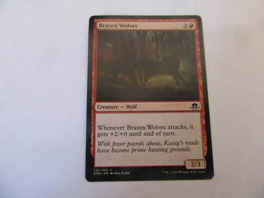 Brazen Wolves 122 The List Reprints NM