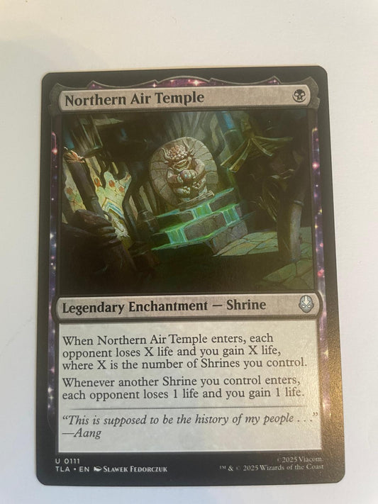 Northern Air Temple 111 Avatar: The Last Airbender NM