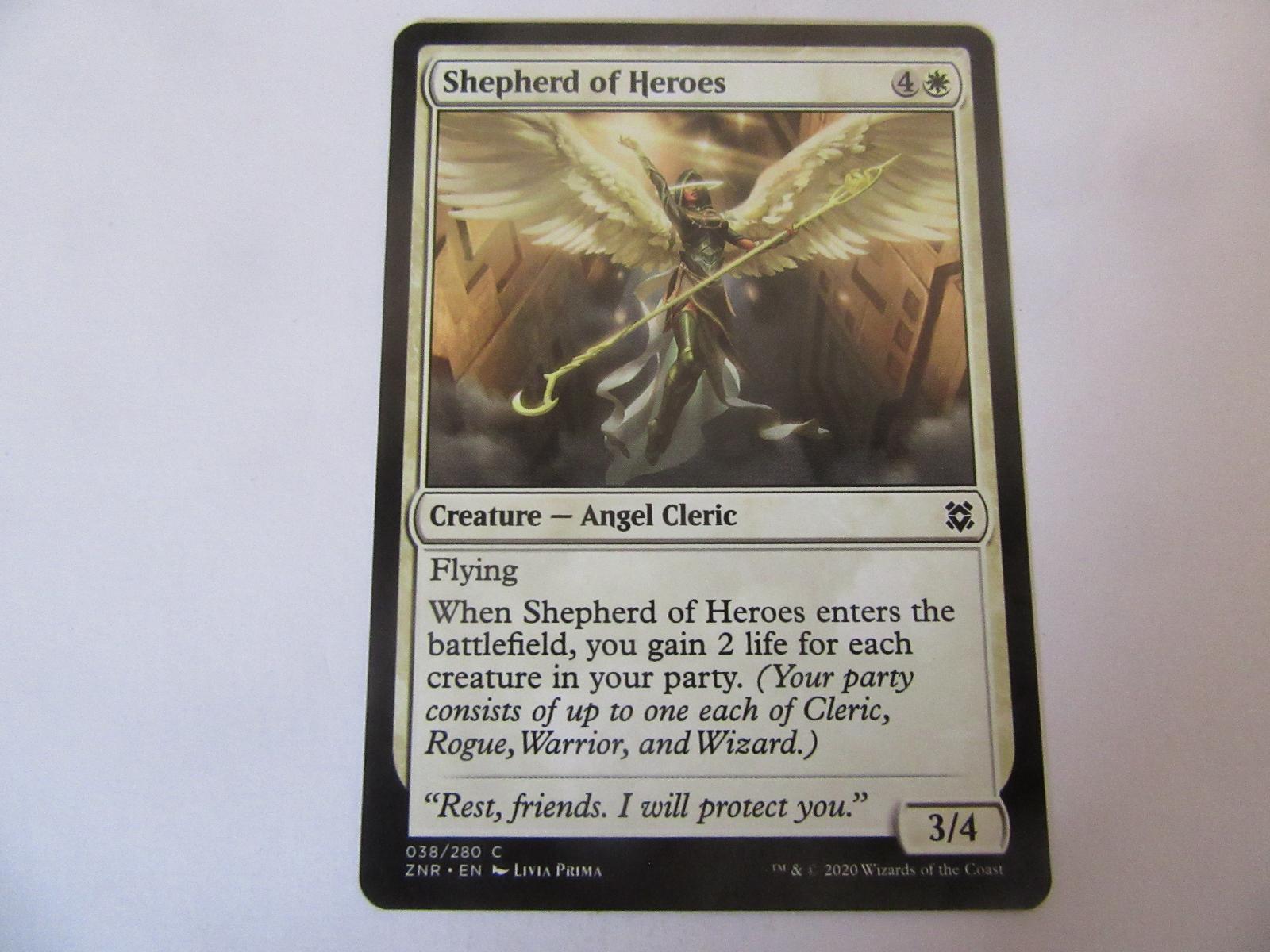 Shepherd of Heroes 38 Zendikar Rising NM