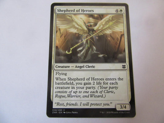 Shepherd of Heroes 38 Zendikar Rising NM