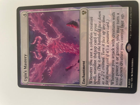 Ugin's Mastery 53 Commander: Murders at Karlov Manor Magic: The Gathering NM