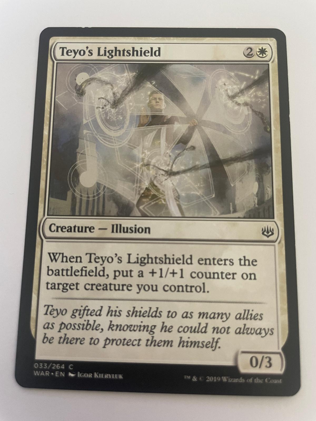 Teyo's Lightshield 33 Common War of the Spark Magic: The Gathering Near Mint