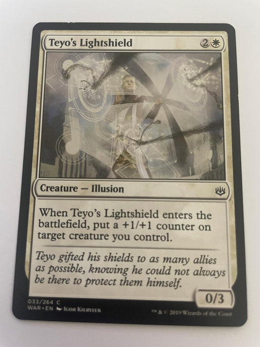 Teyo's Lightshield 33 Common War of the Spark Magic: The Gathering Near Mint