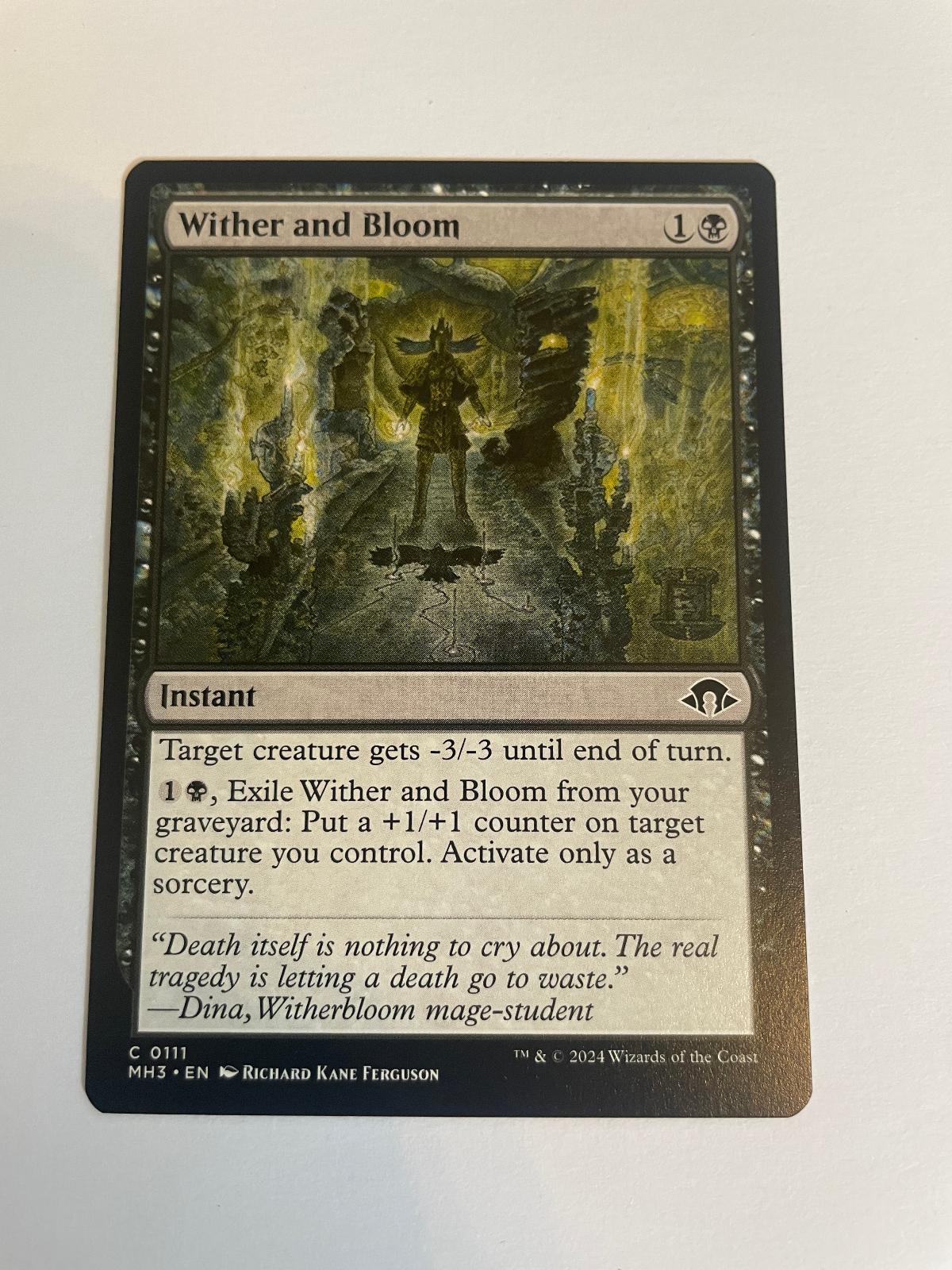 Wither and Bloom 111 Modern Horizons 3 NM