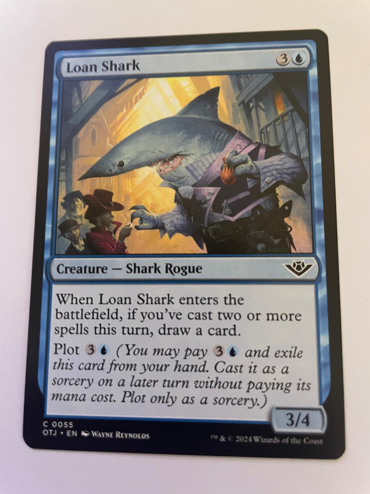Loan Shark 55 Common Outlaws of Thunder Junction Magic: The Gathering Near Mint