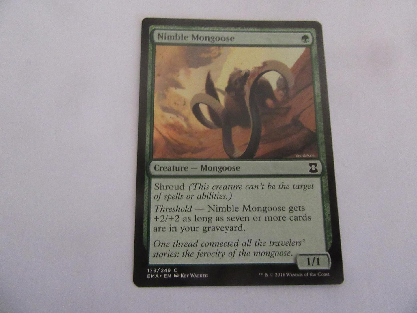 Nimble Mongoose 179 Eternal Masters NM