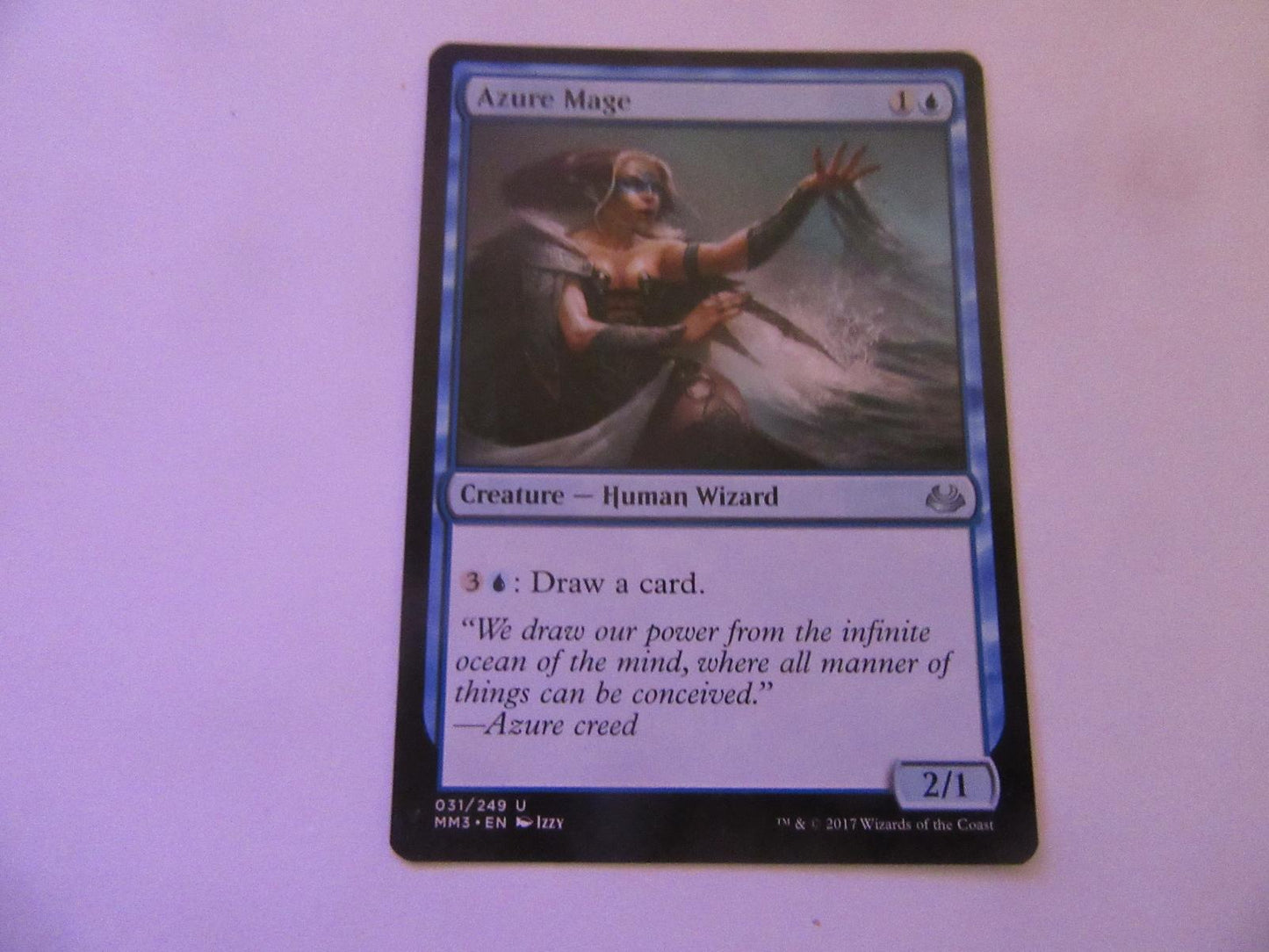 Azure Mage 31 Modern Masters 2017 NM