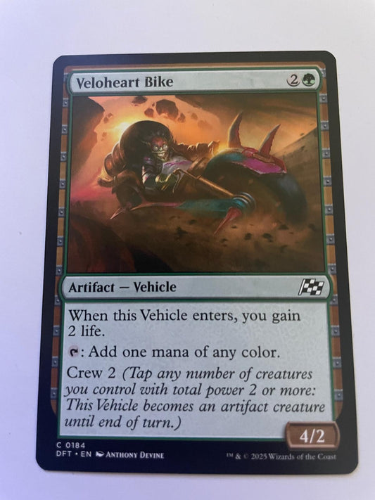 Veloheart Bike 184 Common Aetherdrift Magic: The Gathering Near Mint