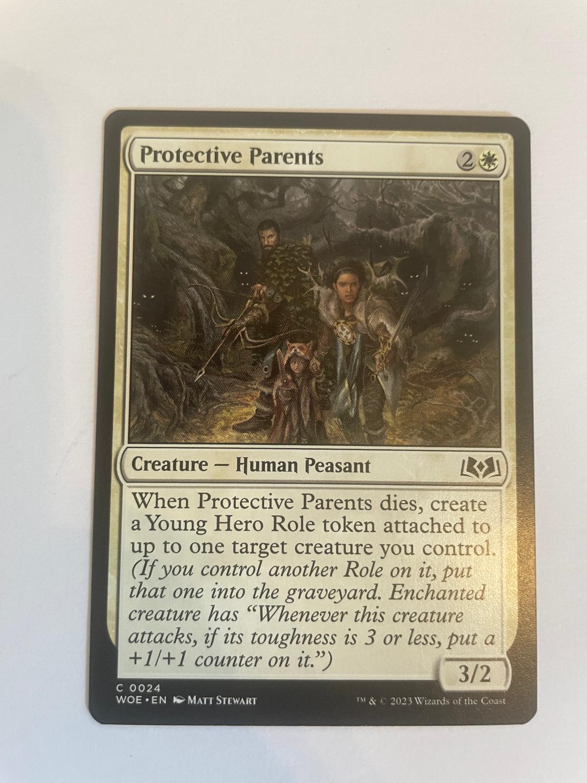 Protective Parents 24 Wilds of Eldraine NM