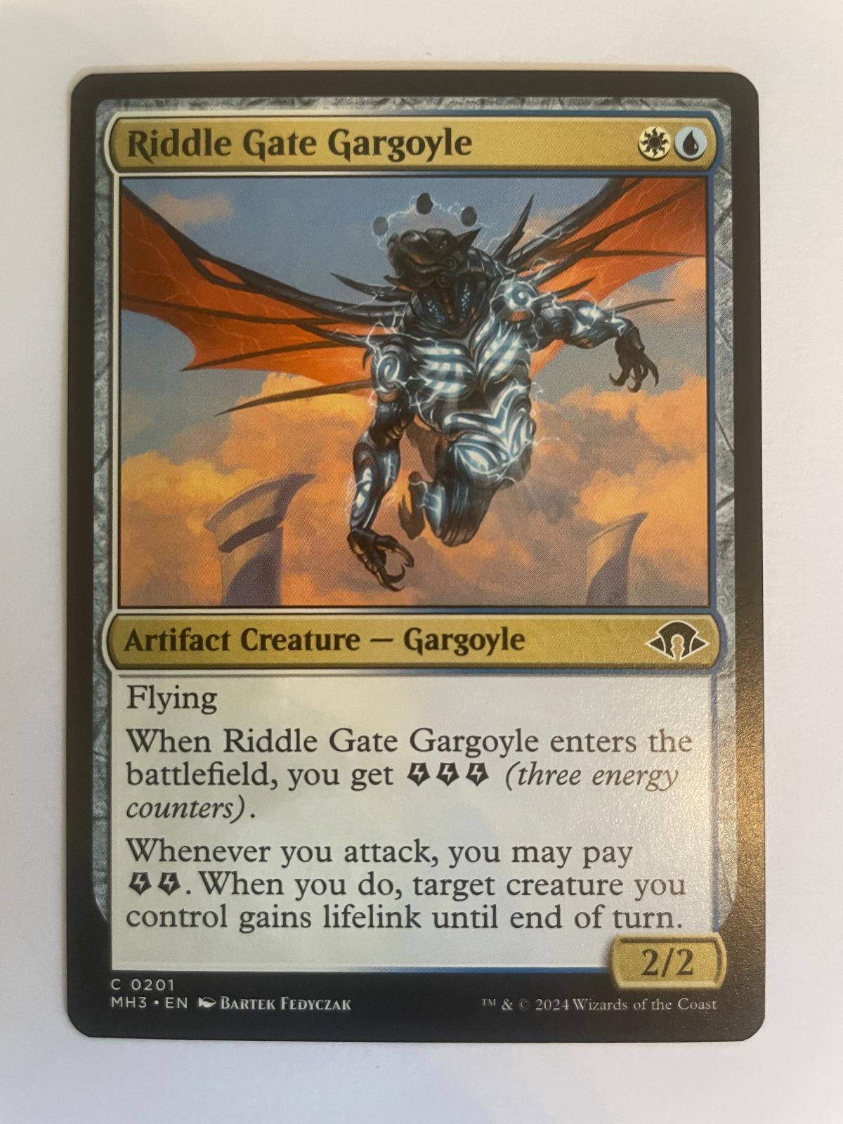 Riddle Gate Gargoyle 201 Modern Horizons 3 NM