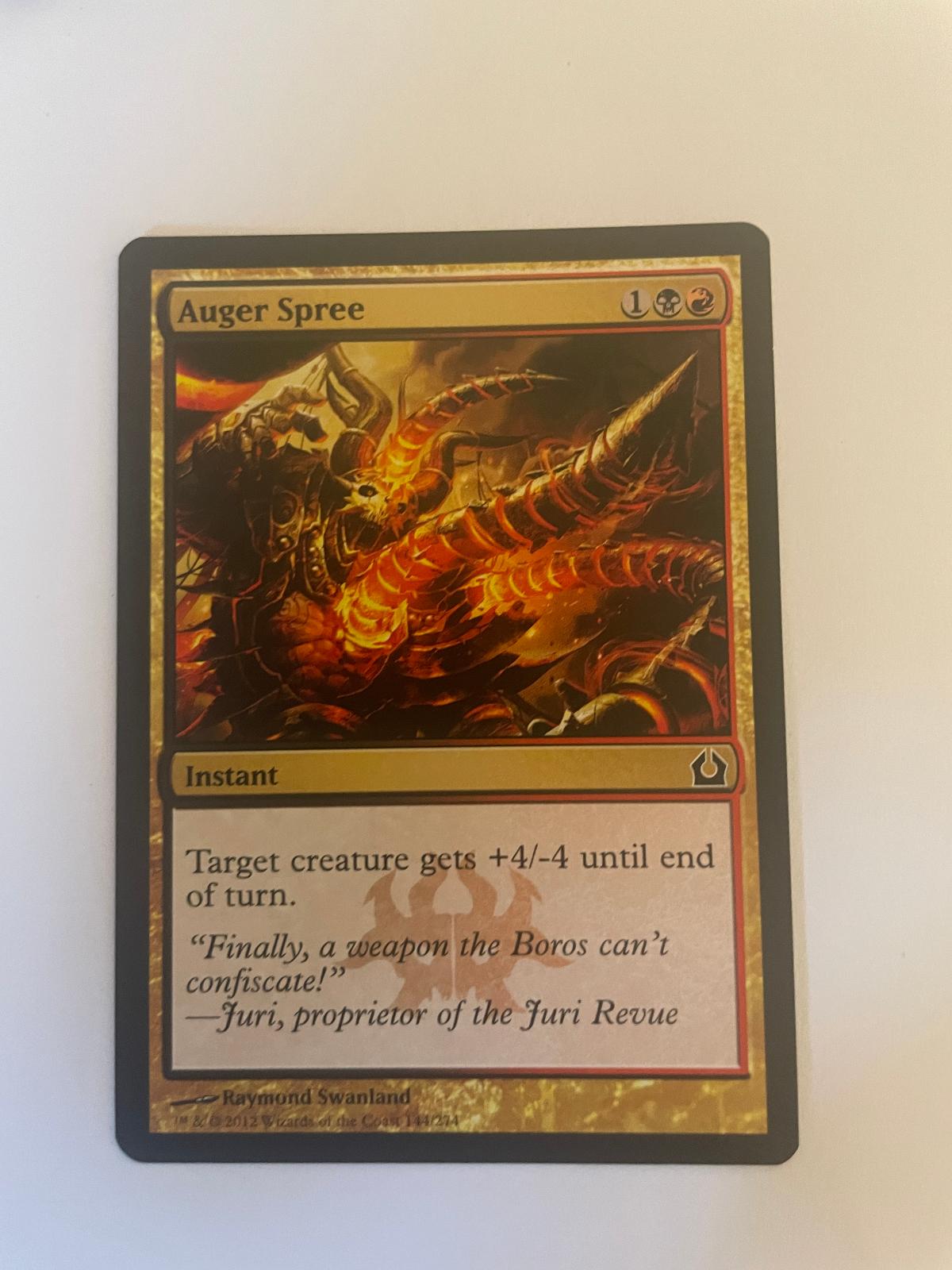 Auger Spree 144 Return to Ravnica RTR NM