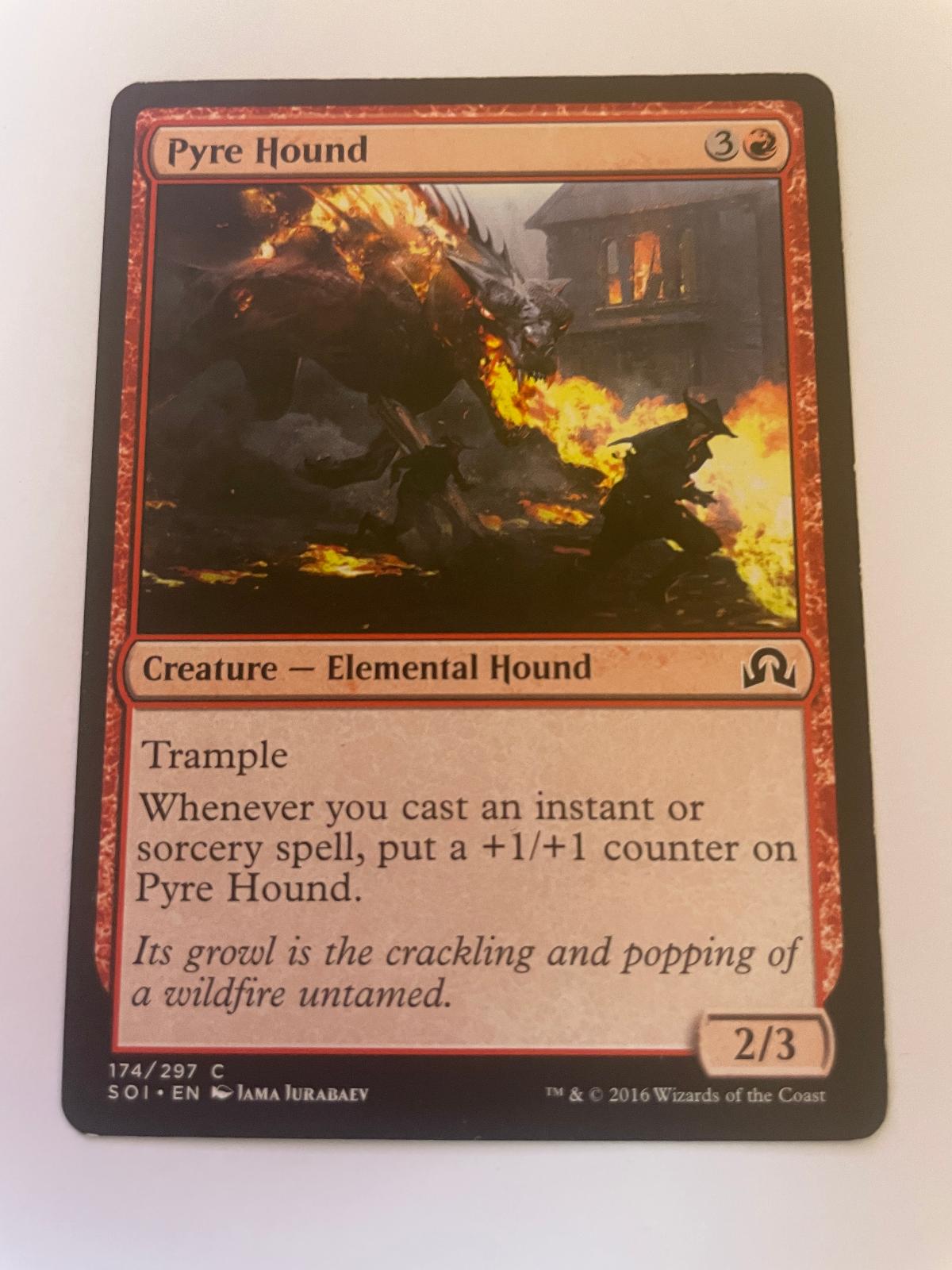Pyre Hound 174 Common Shadows over Innistrad Magic: The Gathering Near Mint