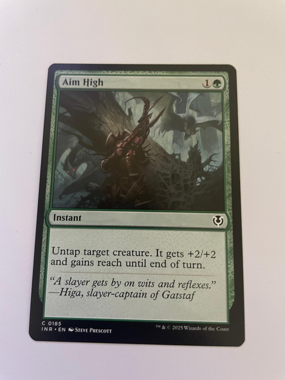 Aim High 185 Common Innistrad Remastered Magic: The Gathering Near Mint