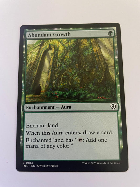 Abundant Growth 184 Common Innistrad Remastered Magic: The Gathering Near Mint