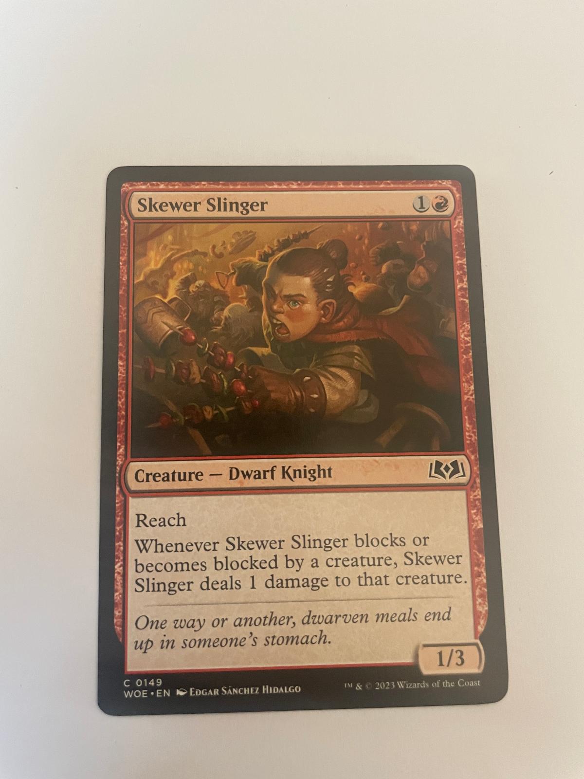 Skewer Slinger 149 Wilds of Eldraine WOE NM