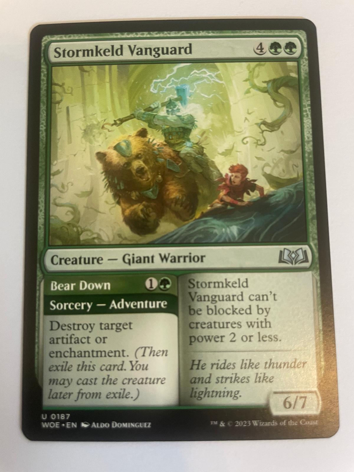Stormkeld Vanguard 187 Wilds of Eldraine NM