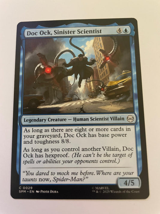 Doc Ock, Sinister Scientist 29 Marvel's Spider-Man Magic: The Gathering NM
