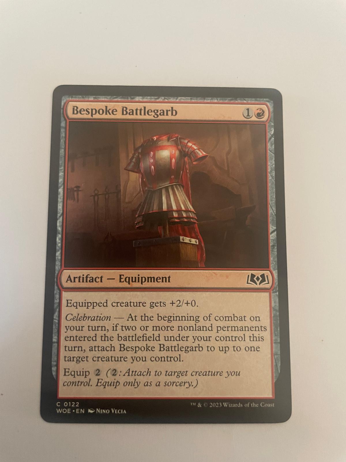 Bespoke Battlegarb 122 Wilds of Eldraine WOE NM
