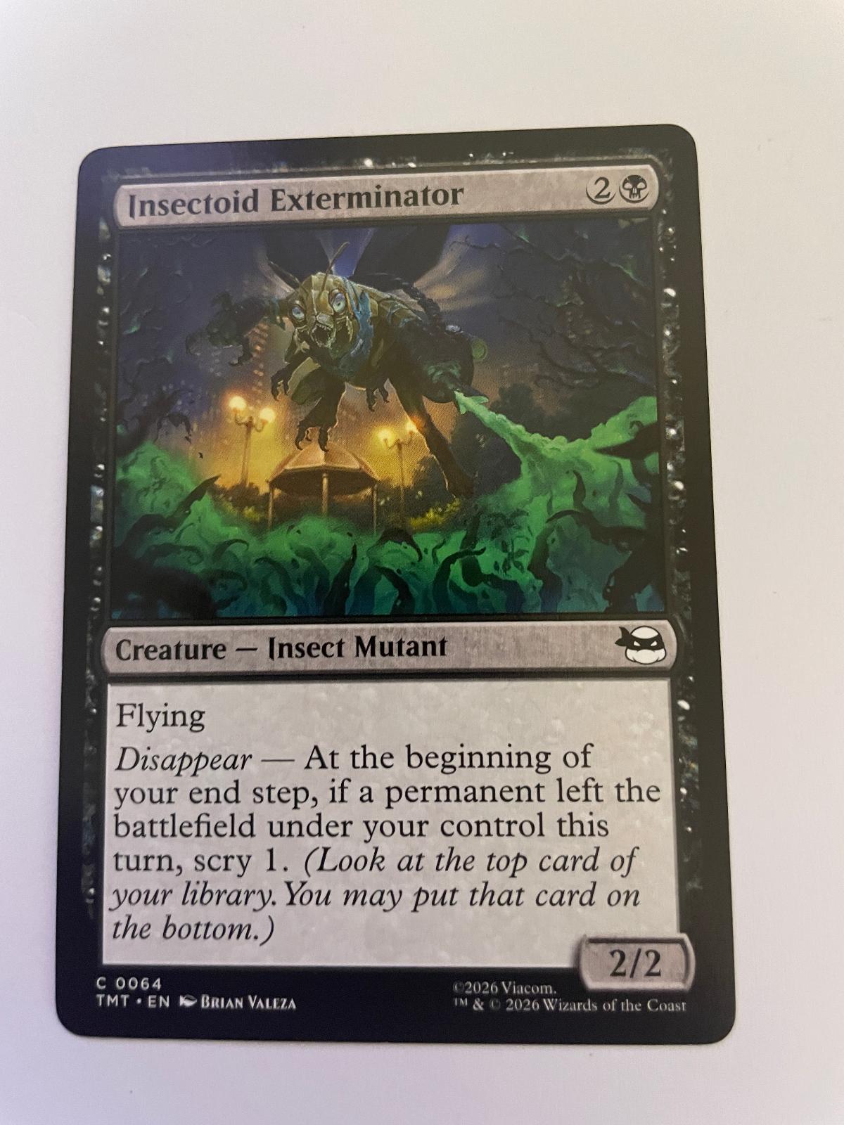 Insectoid Exterminator 0064 Teenage Mutant Ninja Turtles Magic: The Gathering NM