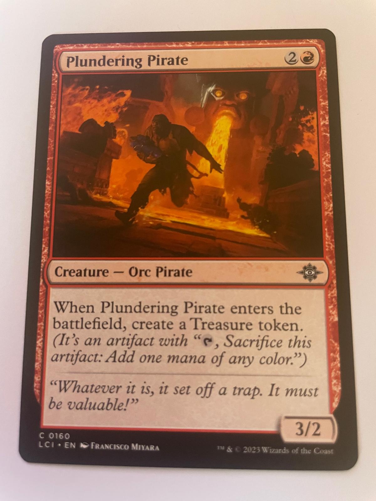 Plundering Pirate 160 Common The Lost Caverns of Ixalan Magic: The Gathering NM