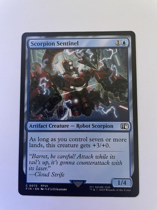 Scorpion Sentinel 72 Common FINAL FANTASY Magic: The Gathering Near Mint