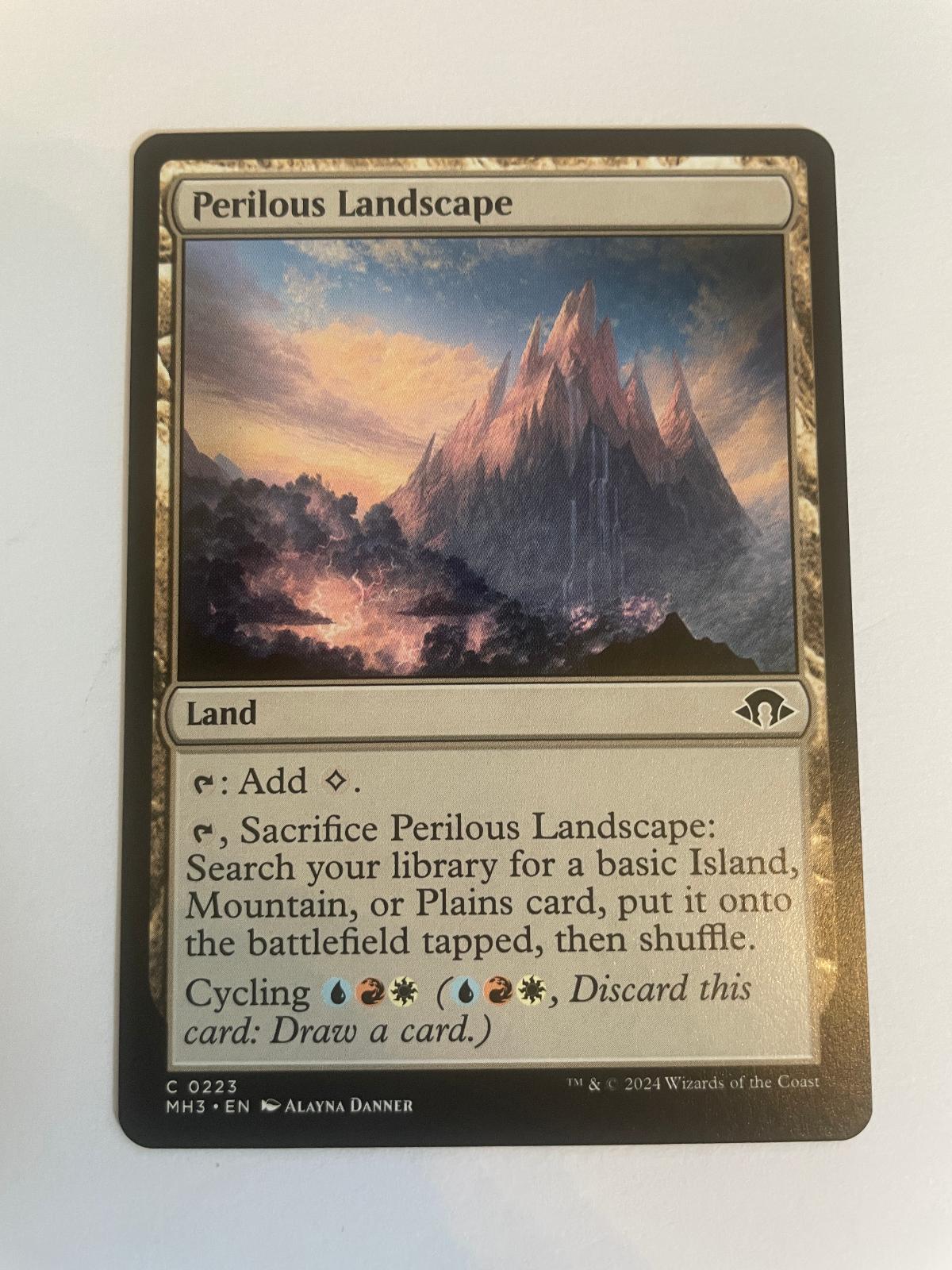 Perilous Landscape 223 Modern Horizons 3 NM
