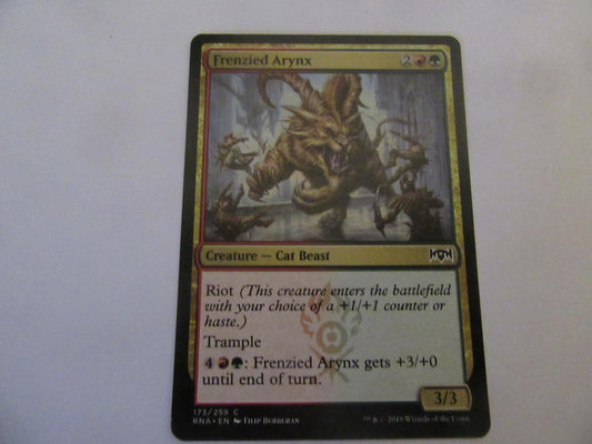 Frenzied Arynx 173 Ravnica Allegiance NM