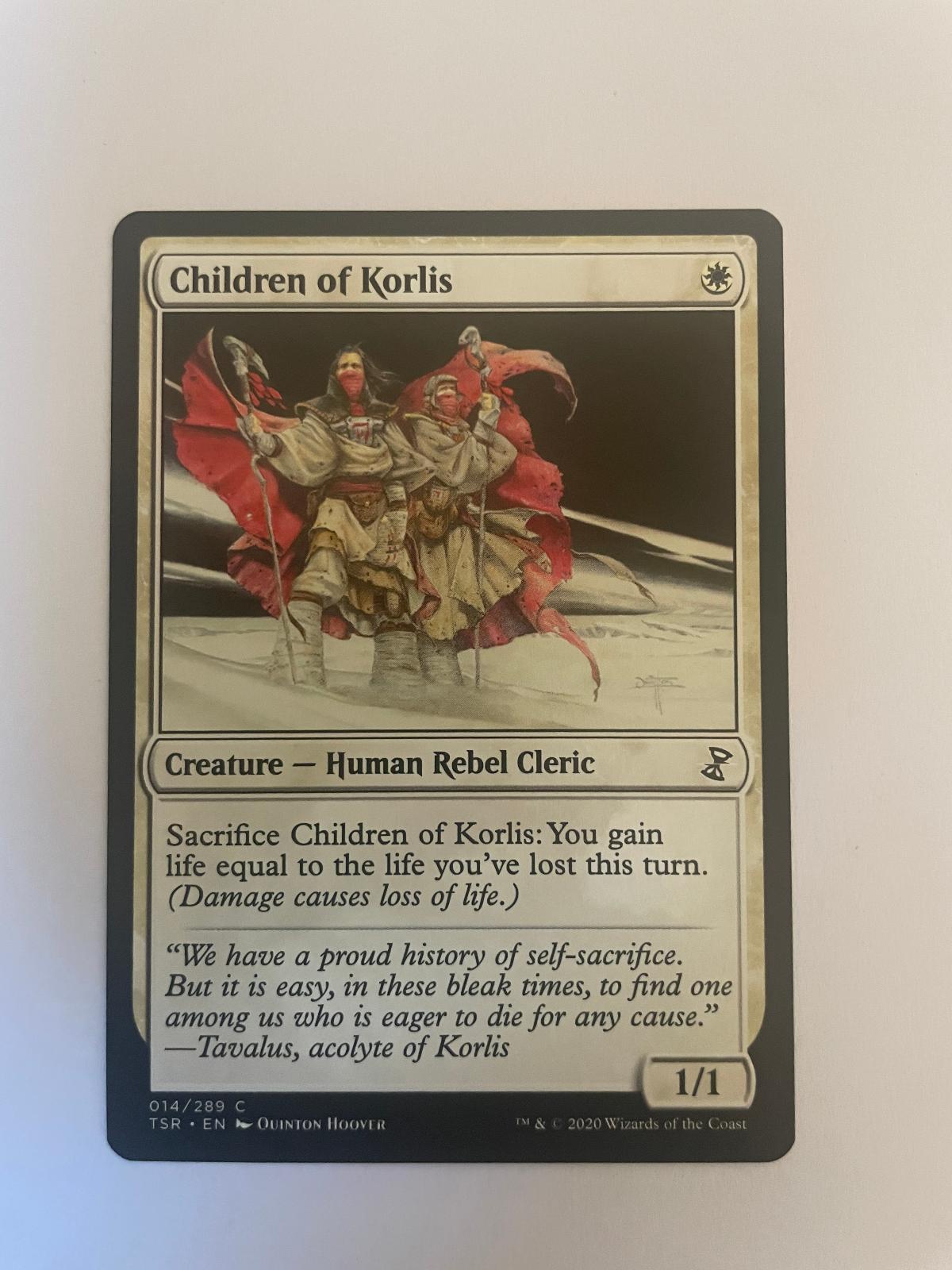 Children of Korlis 14 Time Spiral: Remastered TSR NM