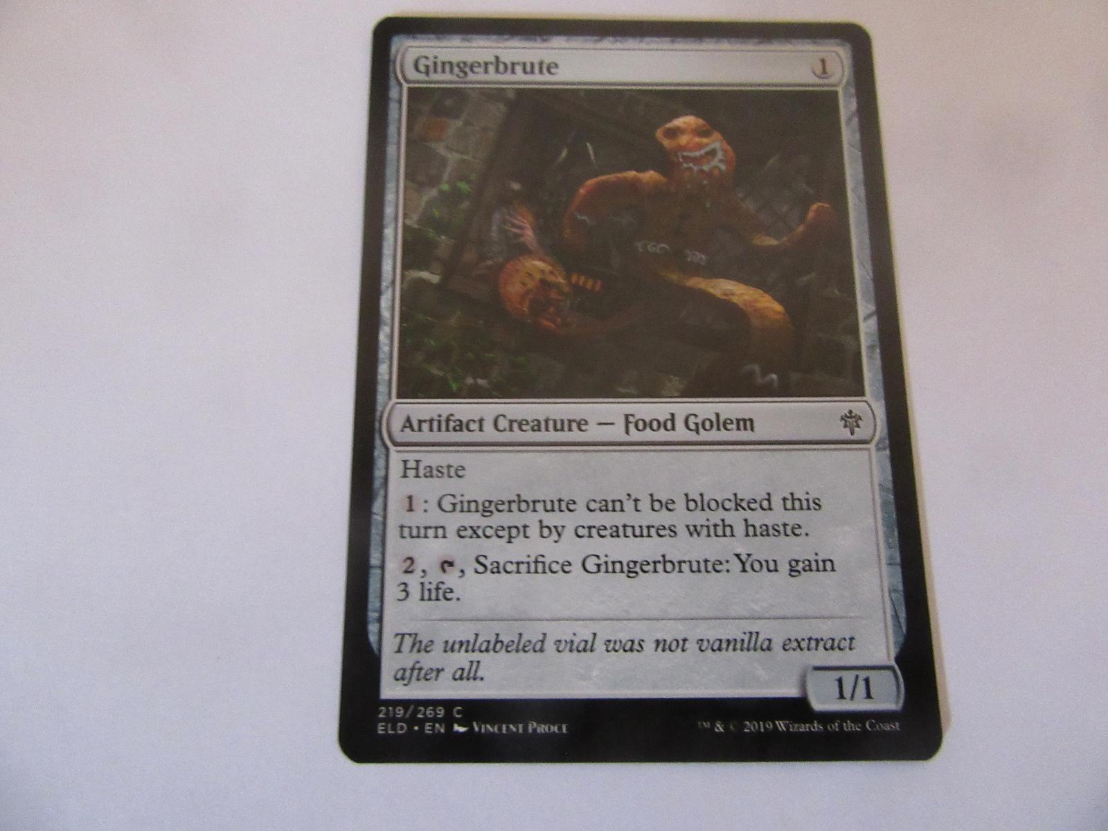 Gingerbrute 219 Throne of Eldraine NM