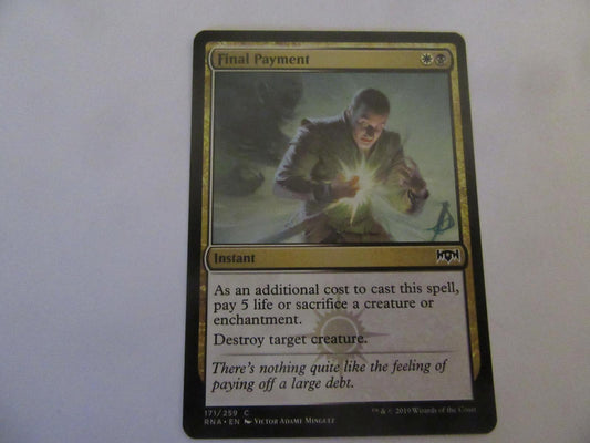 Final Payment 171 Ravnica Allegiance NM