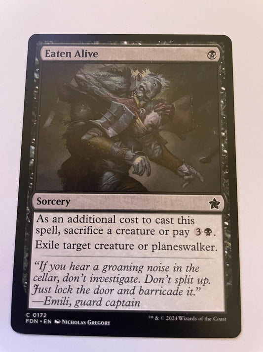 Eaten Alive 172 Common Foundations Magic: The Gathering Near Mint