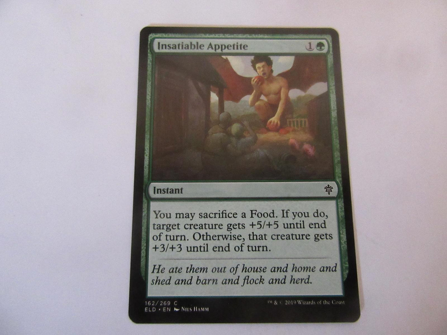 Insatiable Appetite 162 Throne of Eldraine NM