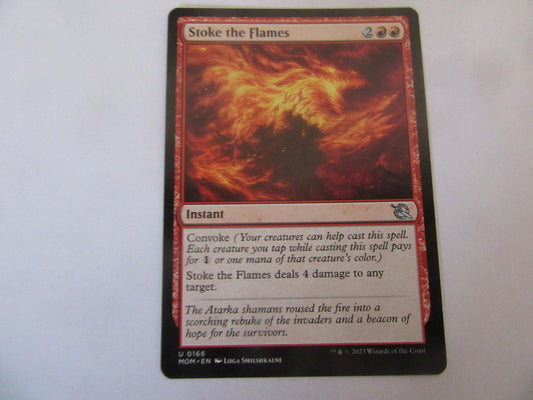 Stoke the Flames 166 March of the Machine NM