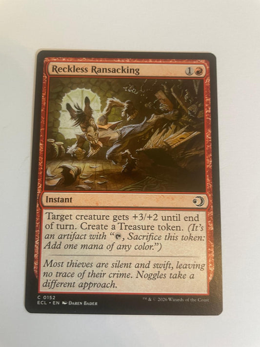 Reckless Ransacking 152 Lorwyn Eclipsed ECL NM