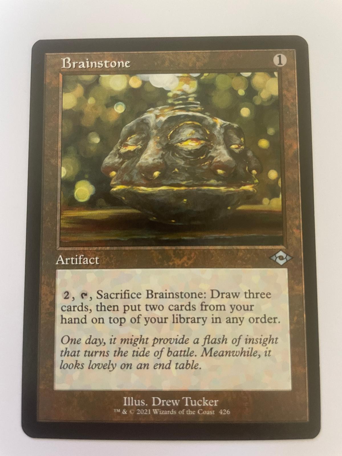 Brainstone (Retro Frame) 426 Uncommon Modern Horizons 2 Magic: The Gathering NM
