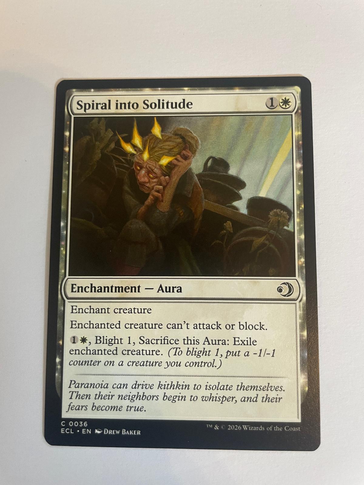 Spiral into Solitude 36 Lorwyn Eclipsed ECL NM