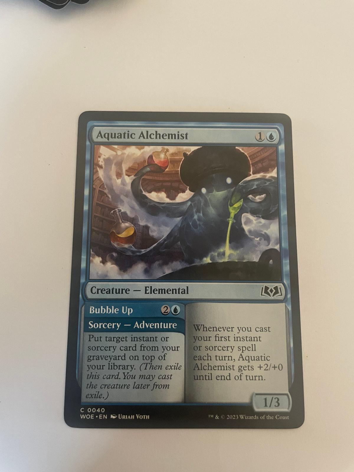 Aquatic Alchemist 40 Wilds of Eldraine WOE NM