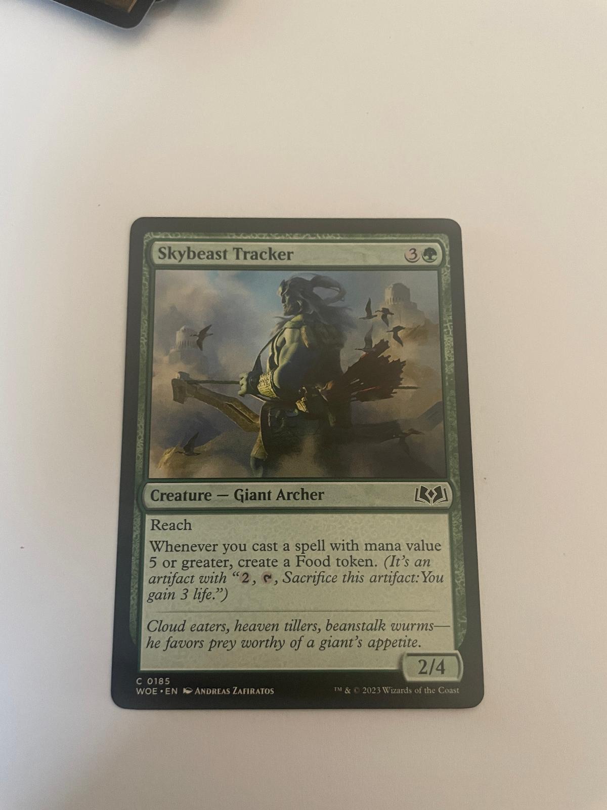 Skybeast Tracker 185 Wilds of Eldraine WOE NM