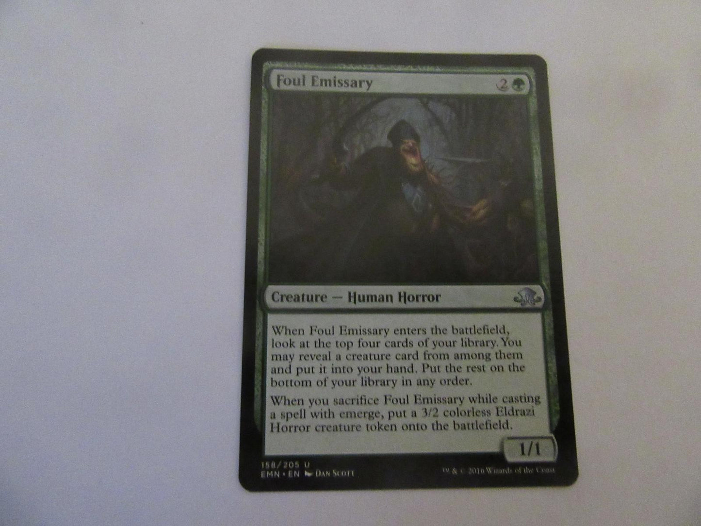 Foul Emissary 158 Eldritch Moon NM