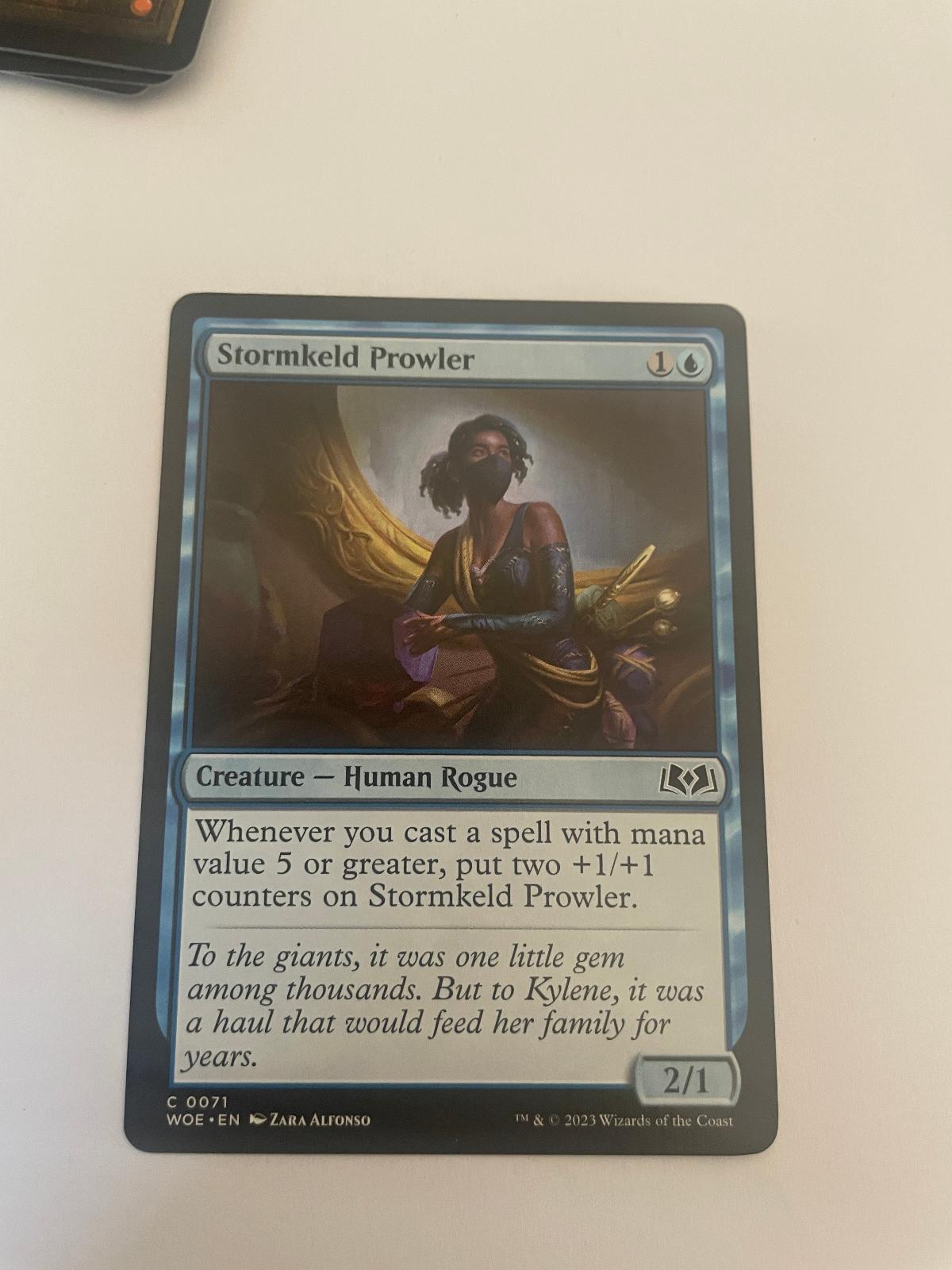 Stormkeld Prowler 71 Wilds of Eldraine WOE NM