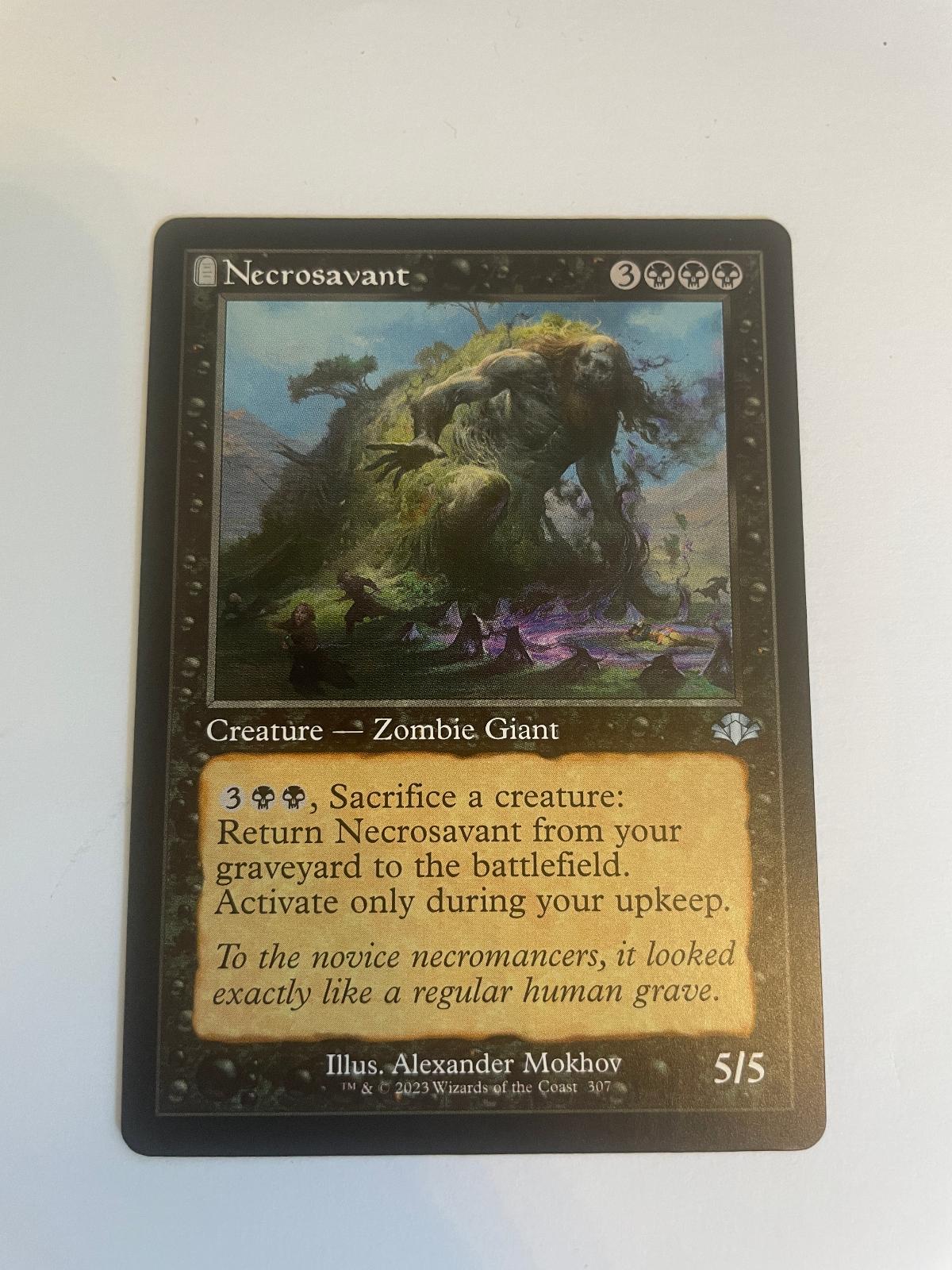 Necrosavant (Retro Frame) 307 Dominaria Remastered NM