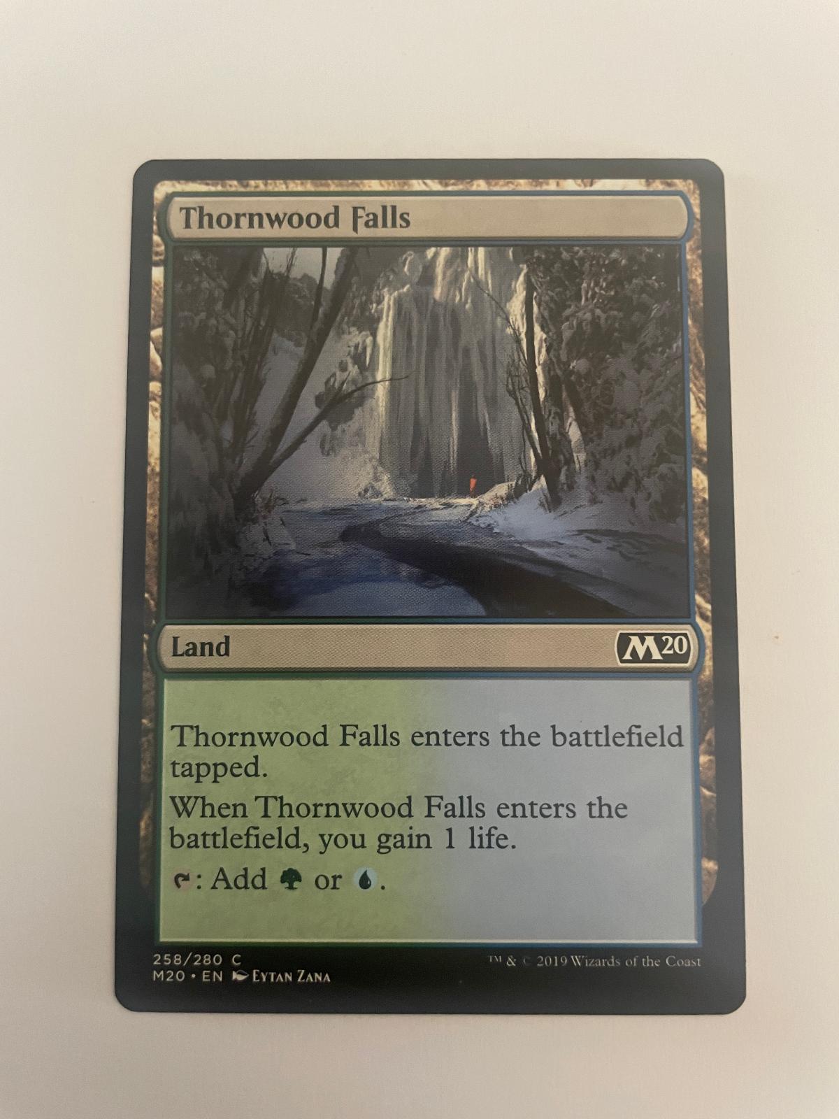 Thornwood Falls 258 Core Set 2020 M20 NM