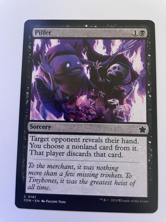 Pilfer 181 Common Foundations Magic: The Gathering Near Mint