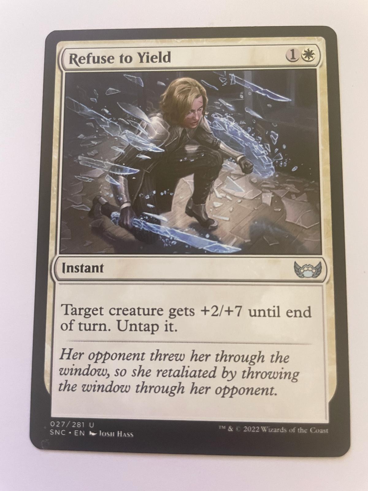 Refuse to Yield 27 Uncommon Streets of New Capenna Magic: The Gathering NM