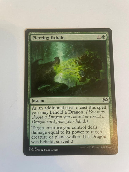 Piercing Exhale 151 Tarkir: Dragonstorm NM