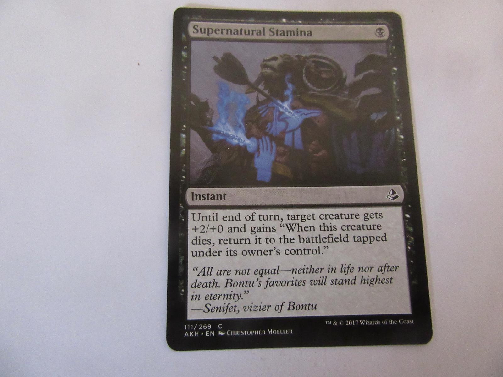 Supernatural Stamina 111 Amonkhet NM
