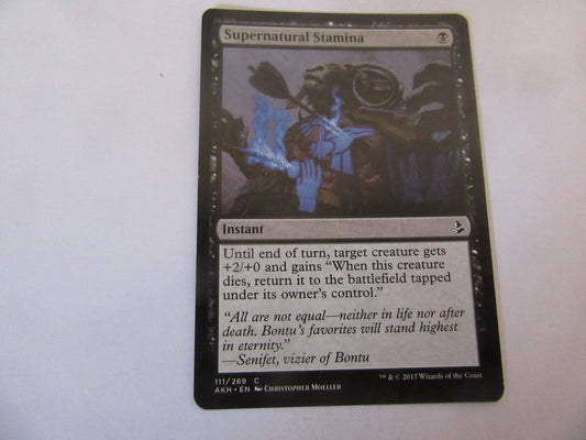 Supernatural Stamina 111 Amonkhet NM