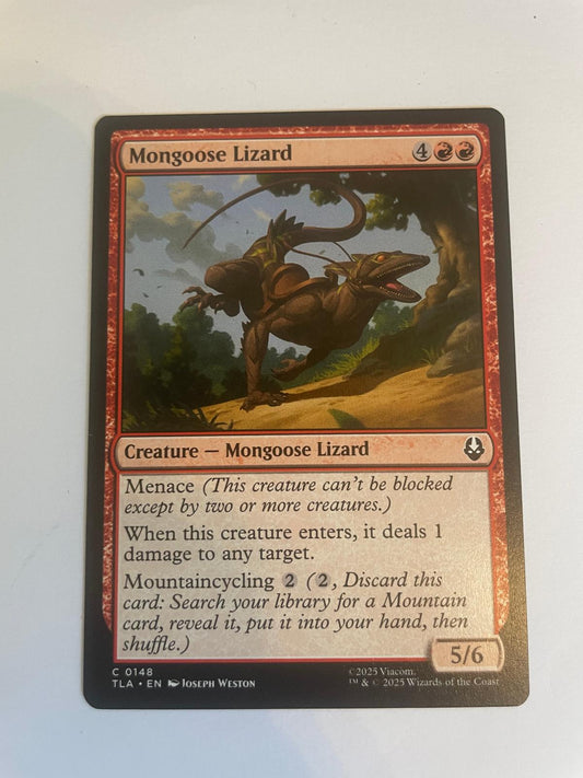 Mongoose Lizard 148 Avatar: The Last Airbender NM